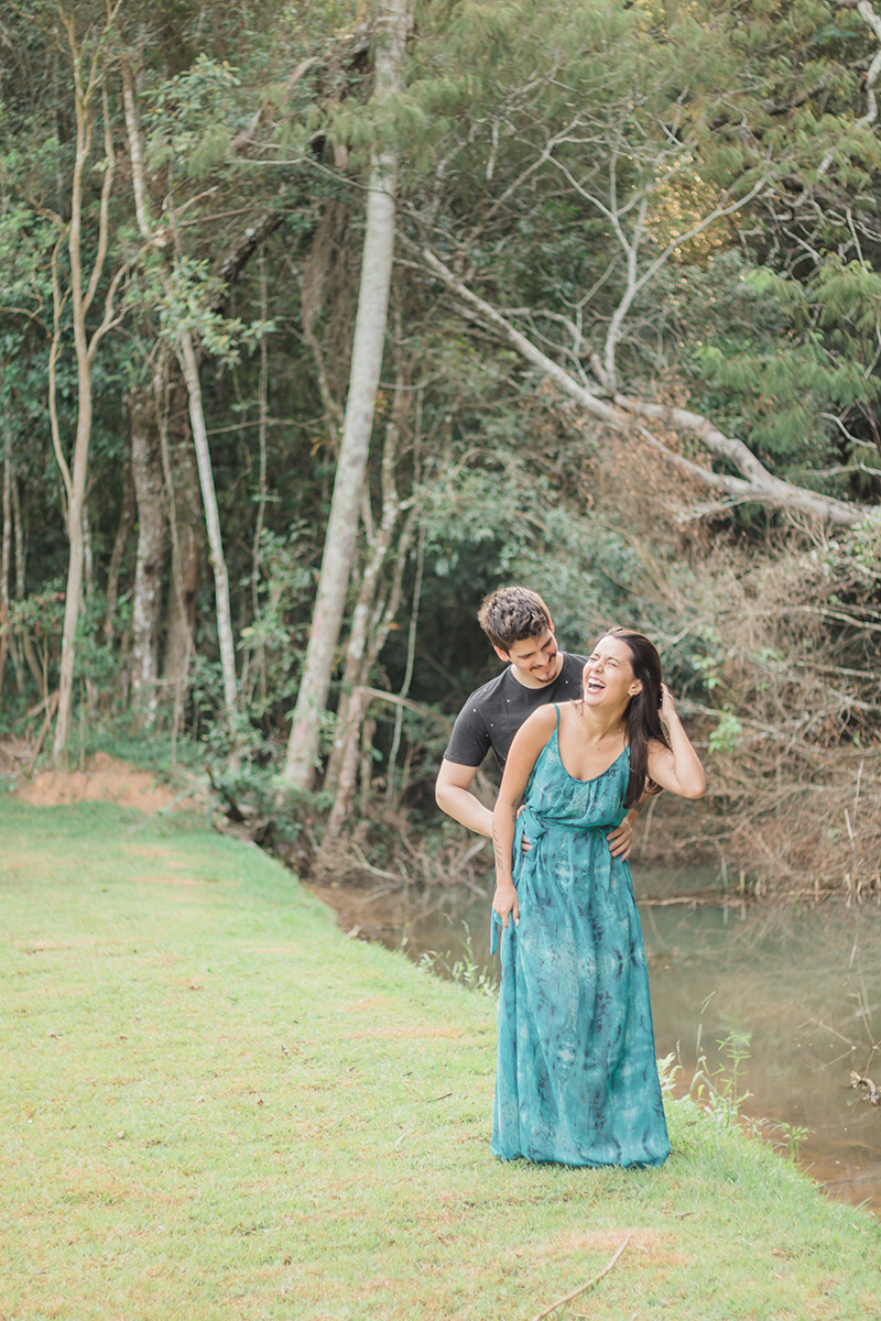 Ensaio de casal na fazenda em Alumínio/SP