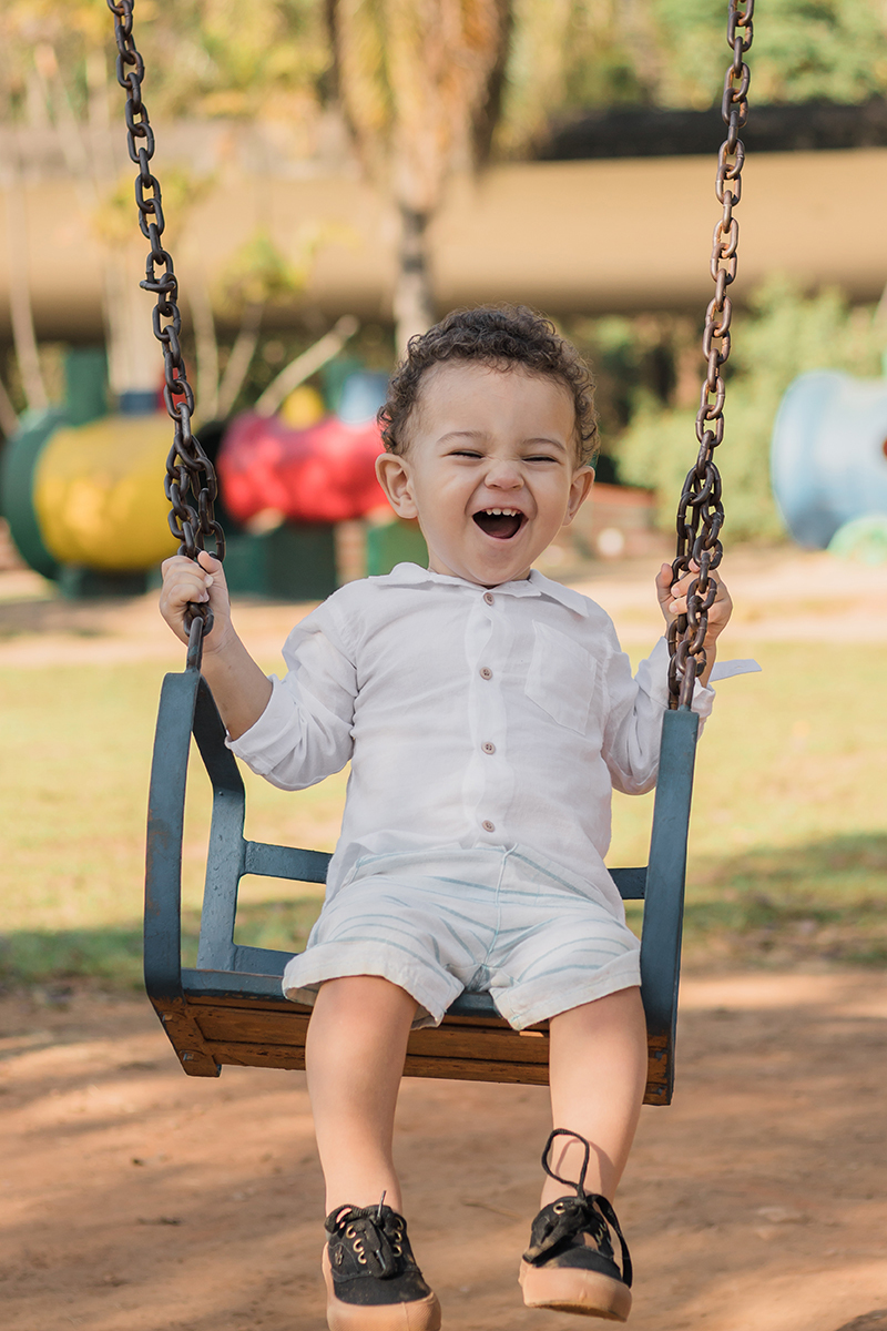 Ensaio infantil no Parque Ibirapuera em São Paulo/SP