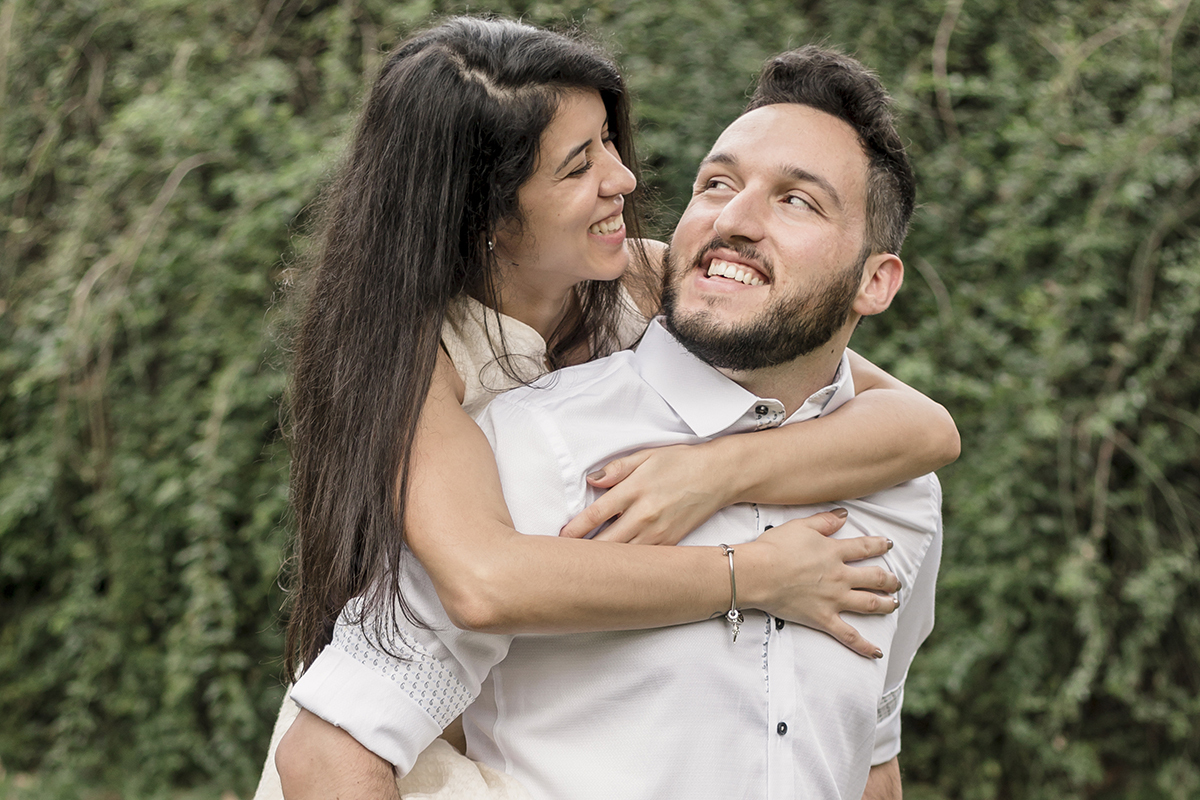 Ensaio de casal no Jardim Botânico em São Paulo/SP