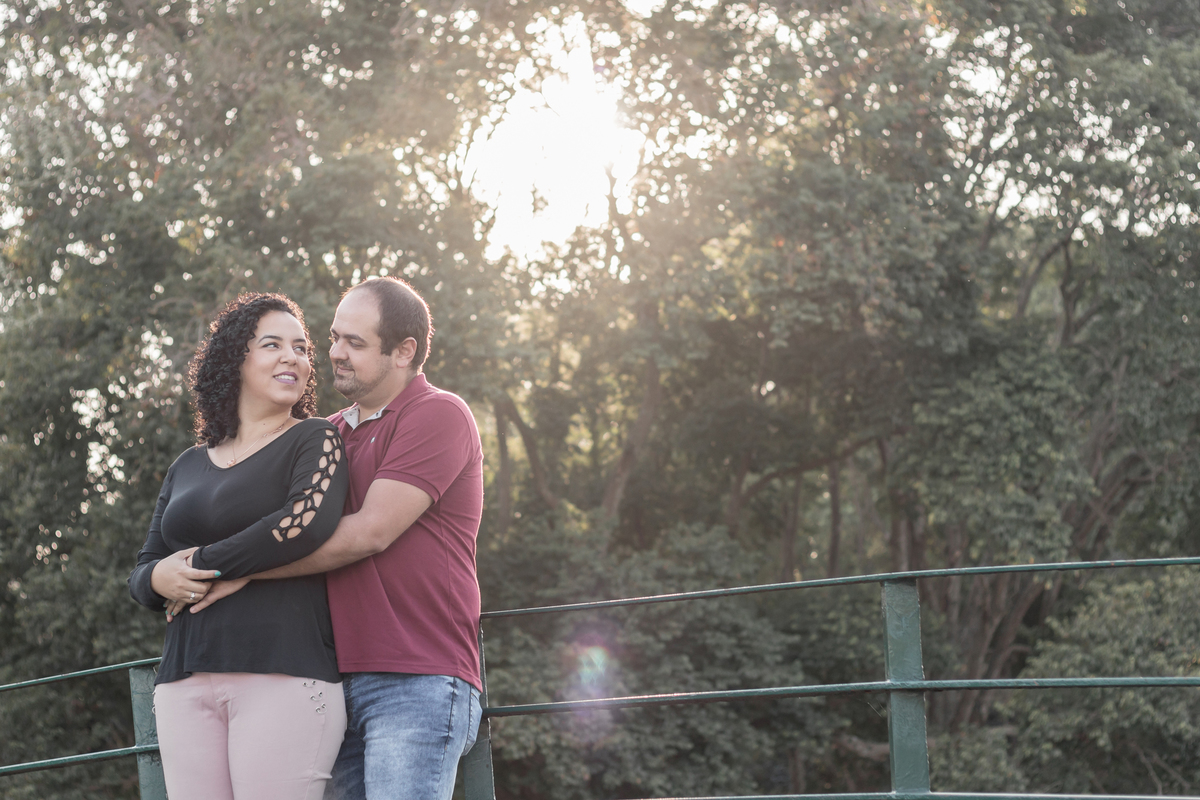 Ensaio de casal no Parque Ibirapuera em São Paulo/SP