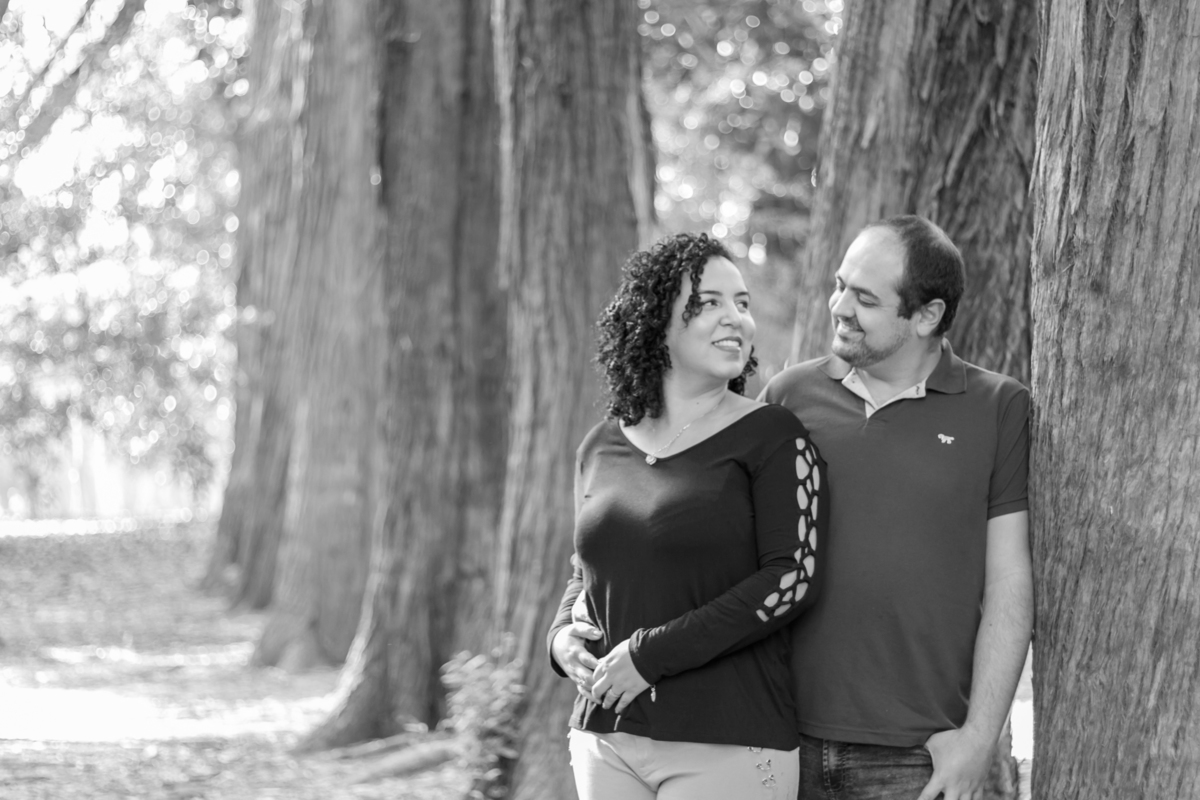 Ensaio de casal no Parque Ibirapuera em São Paulo/SP
