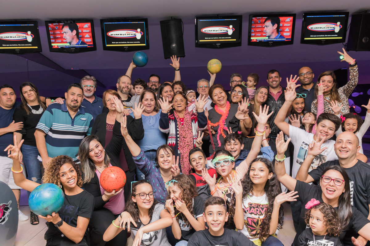 Aniversário 12 anos, Bom Boliche, Tatuapé - São Paulo/SP