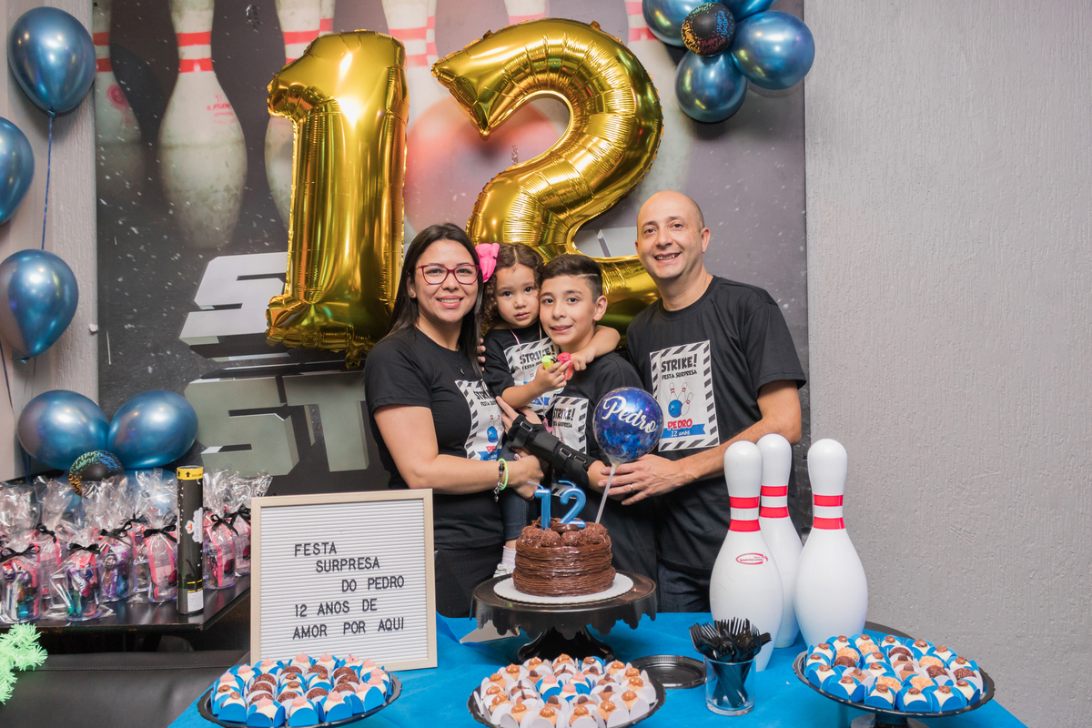 Aniversário 12 anos, Bom Boliche, Tatuapé - São Paulo/SP