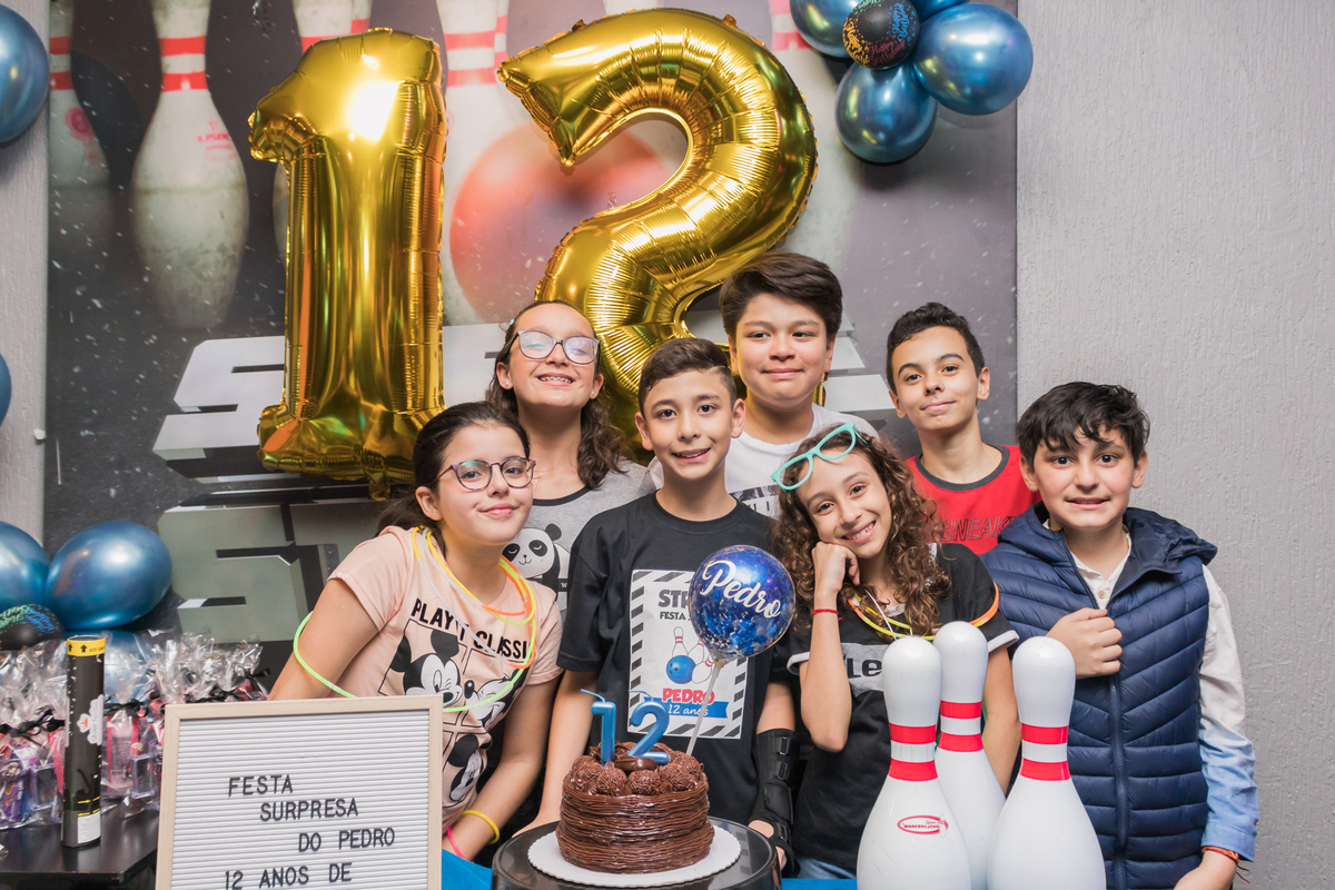 Aniversário 12 anos, Bom Boliche, Tatuapé - São Paulo/SP