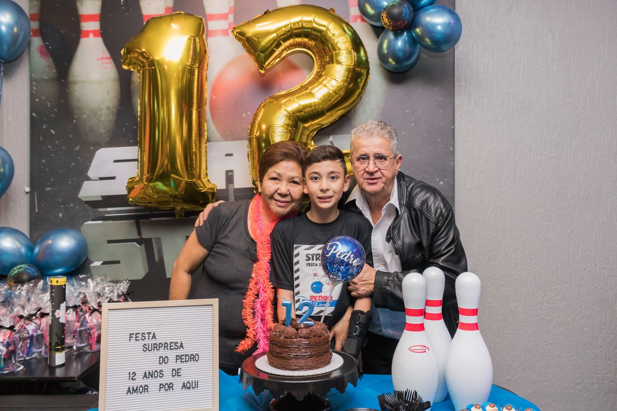 Aniversário 12 anos, Bom Boliche, Tatuapé - São Paulo/SP