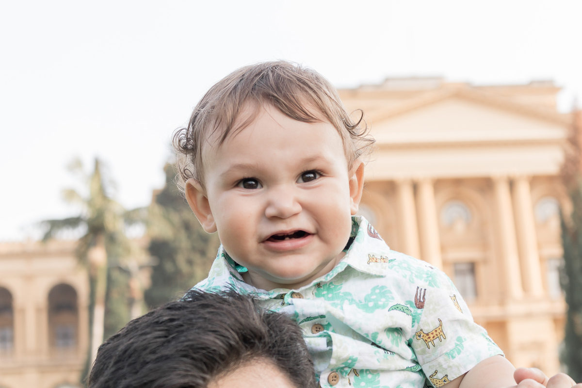 Ensaio infantil no Parque Independência em São Paulo/SP