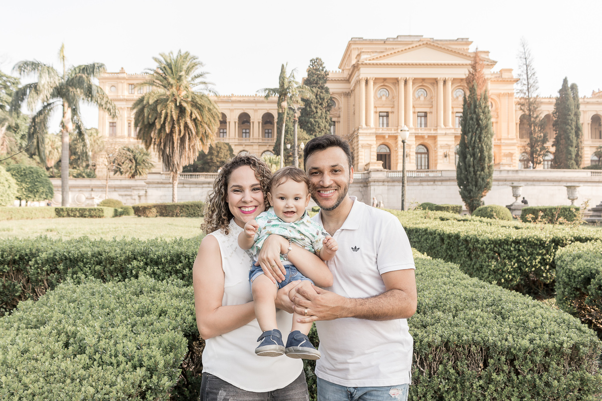 Ensaio infantil no Parque Independência em São Paulo/SP