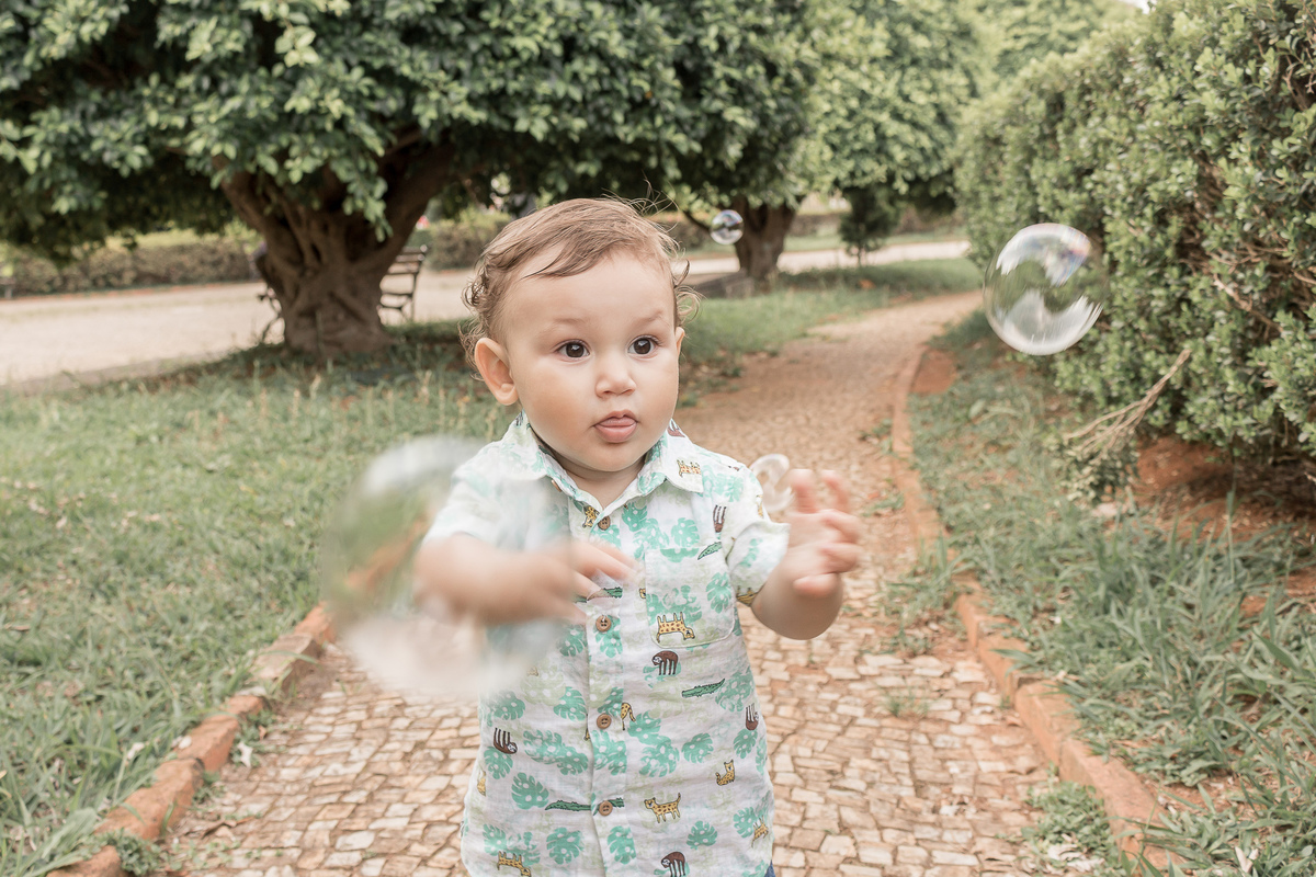 Ensaio infantil no Parque Independência em São Paulo/SP