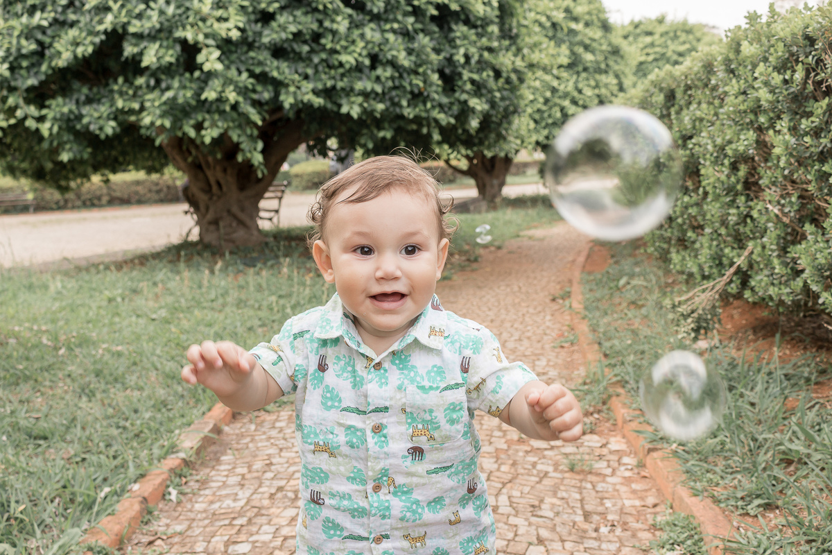 Ensaio infantil no Parque Independência em São Paulo/SP