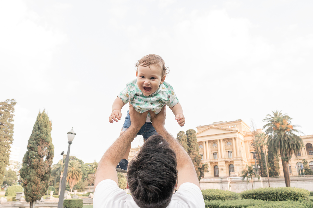 Ensaio infantil no Parque Independência em São Paulo/SP