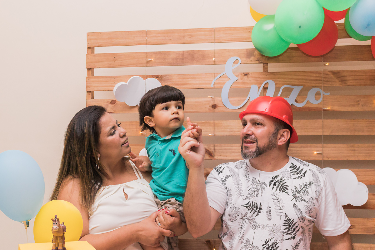 Aniversário infantil 3 anos, Buffet Trelelê, Mooca - São Paulo/SP