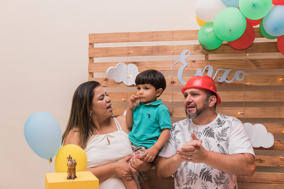 Aniversário infantil 3 anos, Buffet Trelelê, Mooca - São Paulo/SP
