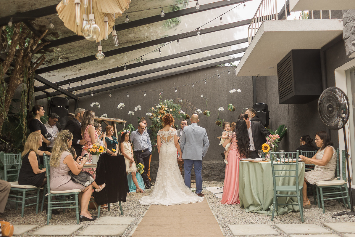 Casamento Mini Wedding da Nayara e Luiz no Casinha Le Julie em São Paulo/SP