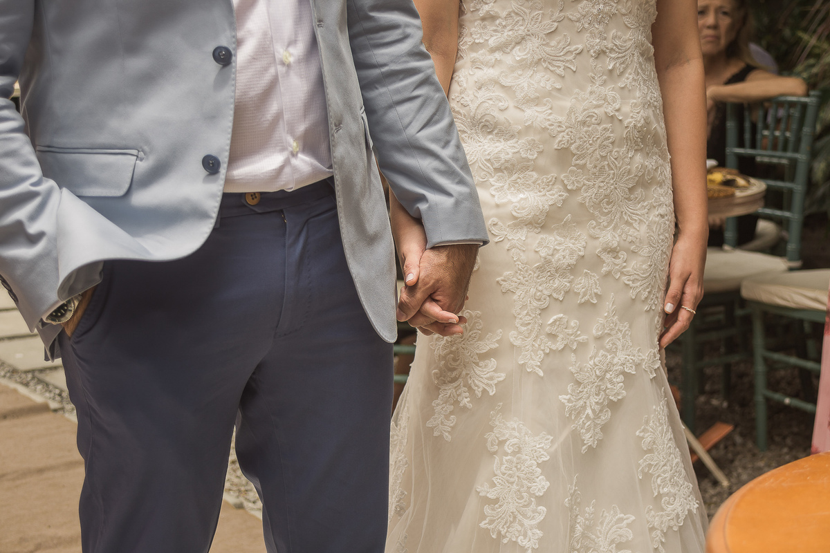 Casamento Mini Wedding da Nayara e Luiz no Casinha Le Julie em São Paulo/SP