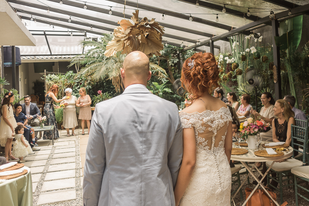 Casamento Mini Wedding da Nayara e Luiz no Casinha Le Julie em São Paulo/SP
