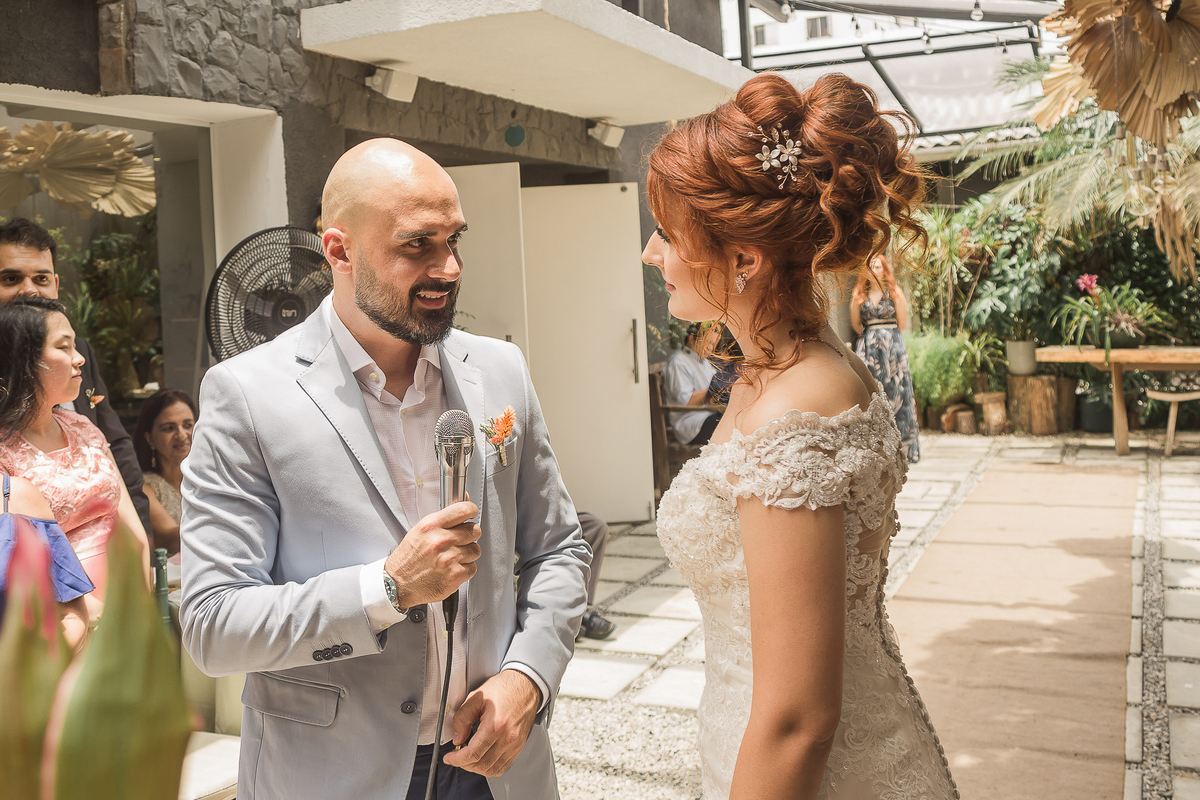 Casamento Mini Wedding da Nayara e Luiz no Casinha Le Julie em São Paulo/SP