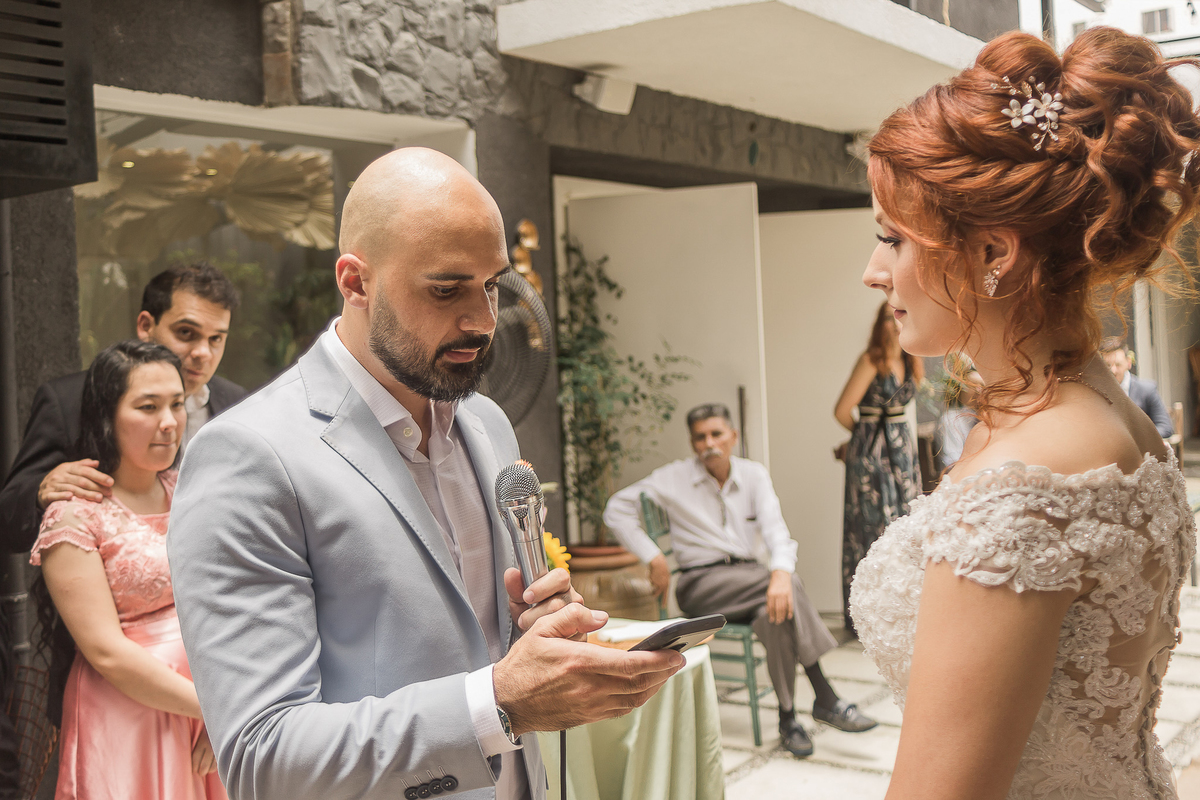 Casamento Mini Wedding da Nayara e Luiz no Casinha Le Julie em São Paulo/SP