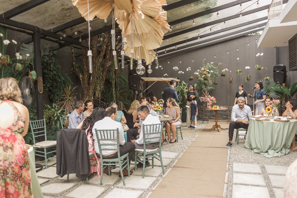 Casamento Mini Wedding da Nayara e Luiz no Casinha Le Julie em São Paulo/SP