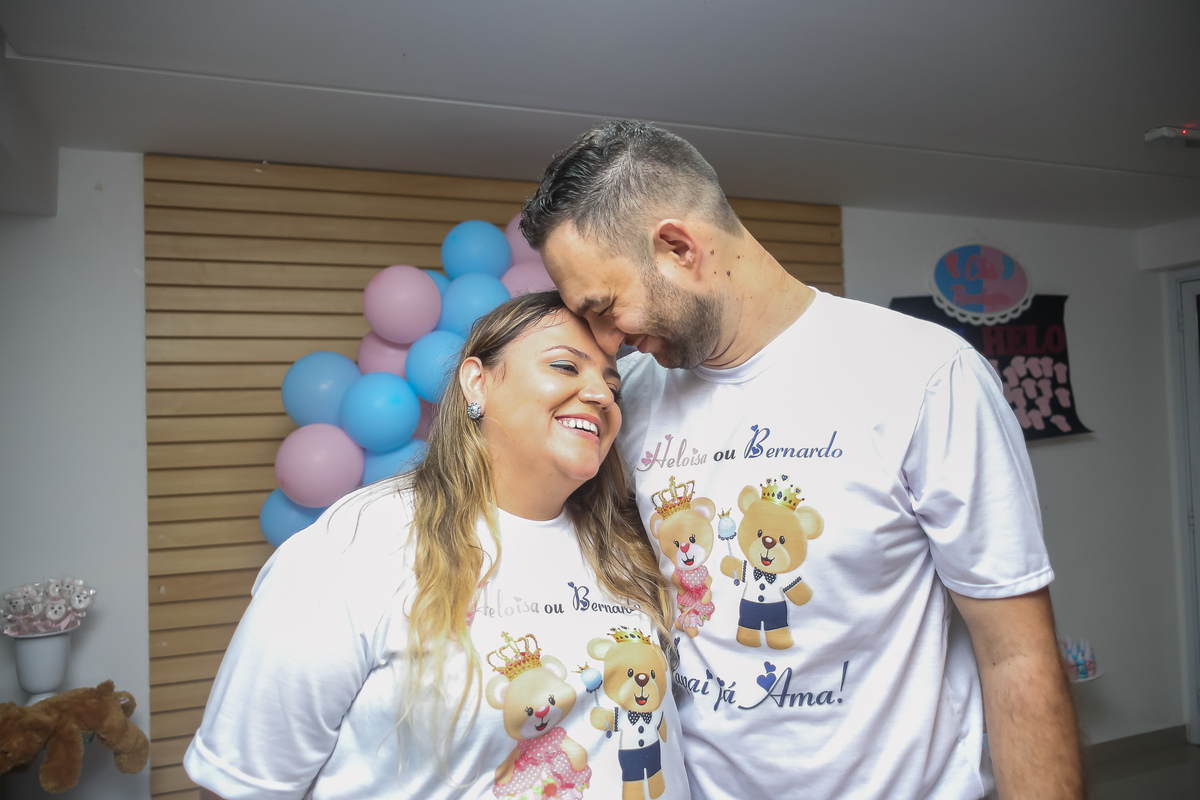 Chá revelação do Bernardo e Heloisa, realizado em São Caetano - SP
