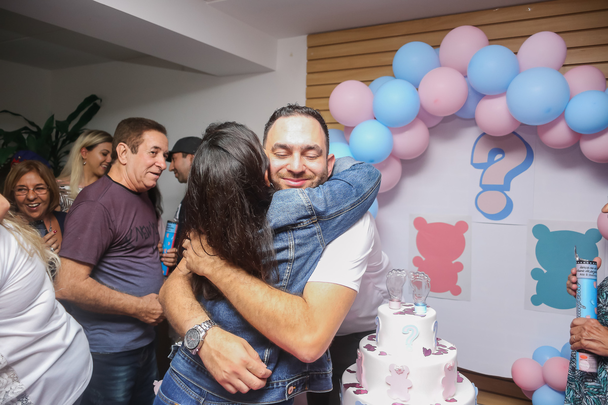 Chá revelação do Bernardo e Heloisa, realizado em São Caetano - SP