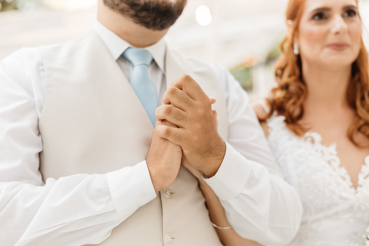 Casamento da Carol e Victor no Buffet Orion em Santos/SP
