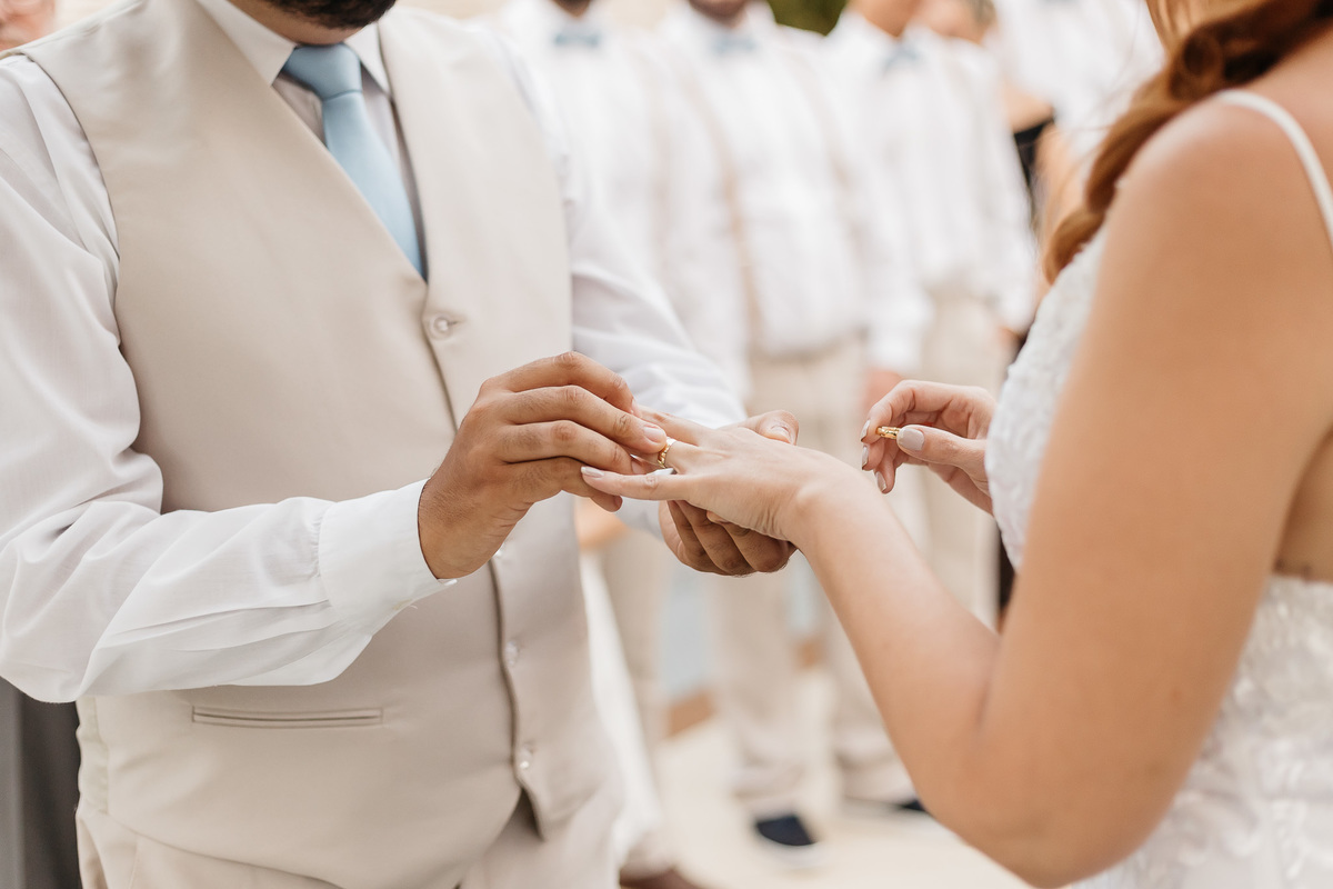 Casamento da Carol e Victor no Buffet Orion em Santos/SP