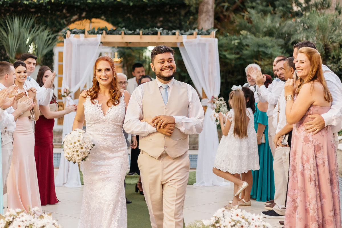 Casamento da Carol e Victor no Buffet Orion em Santos/SP
