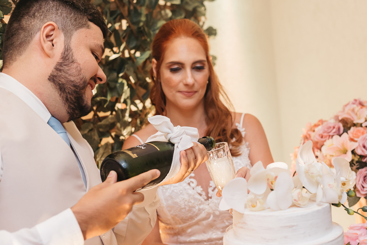 Casamento da Carol e Victor no Buffet Orion em Santos/SP