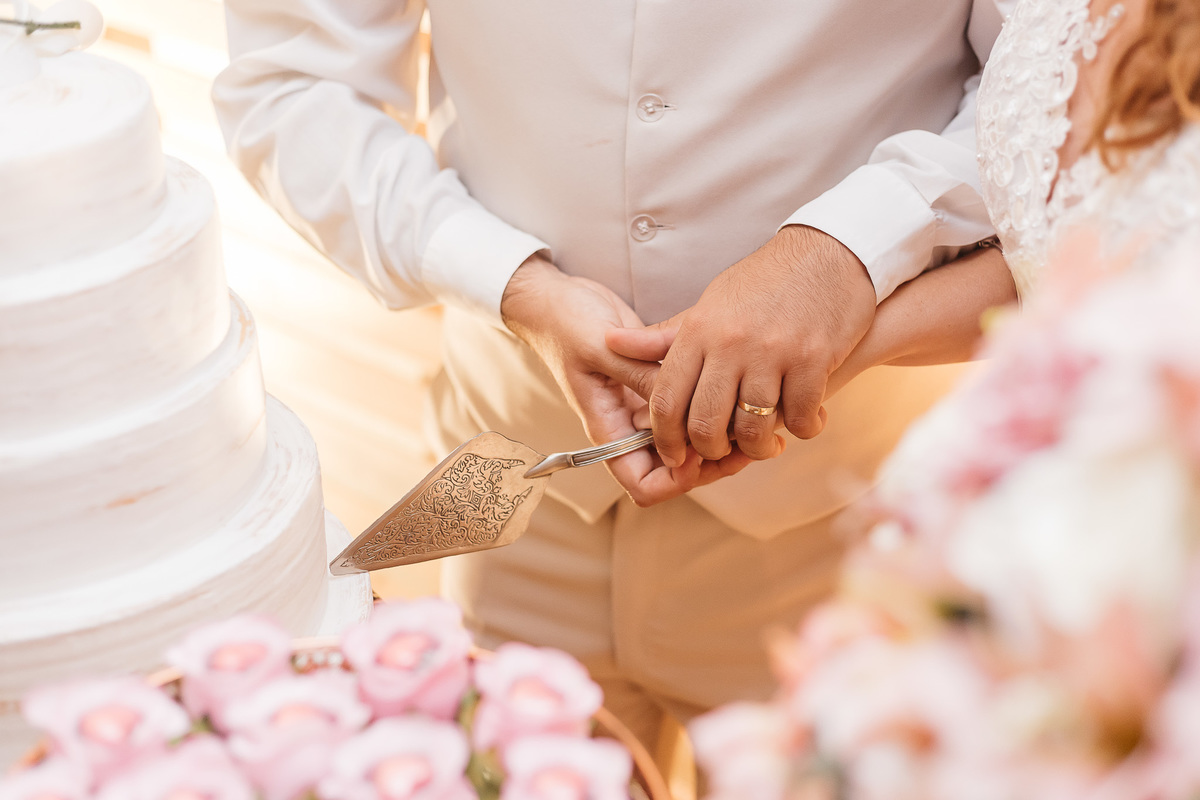 Casamento da Carol e Victor no Buffet Orion em Santos/SP
