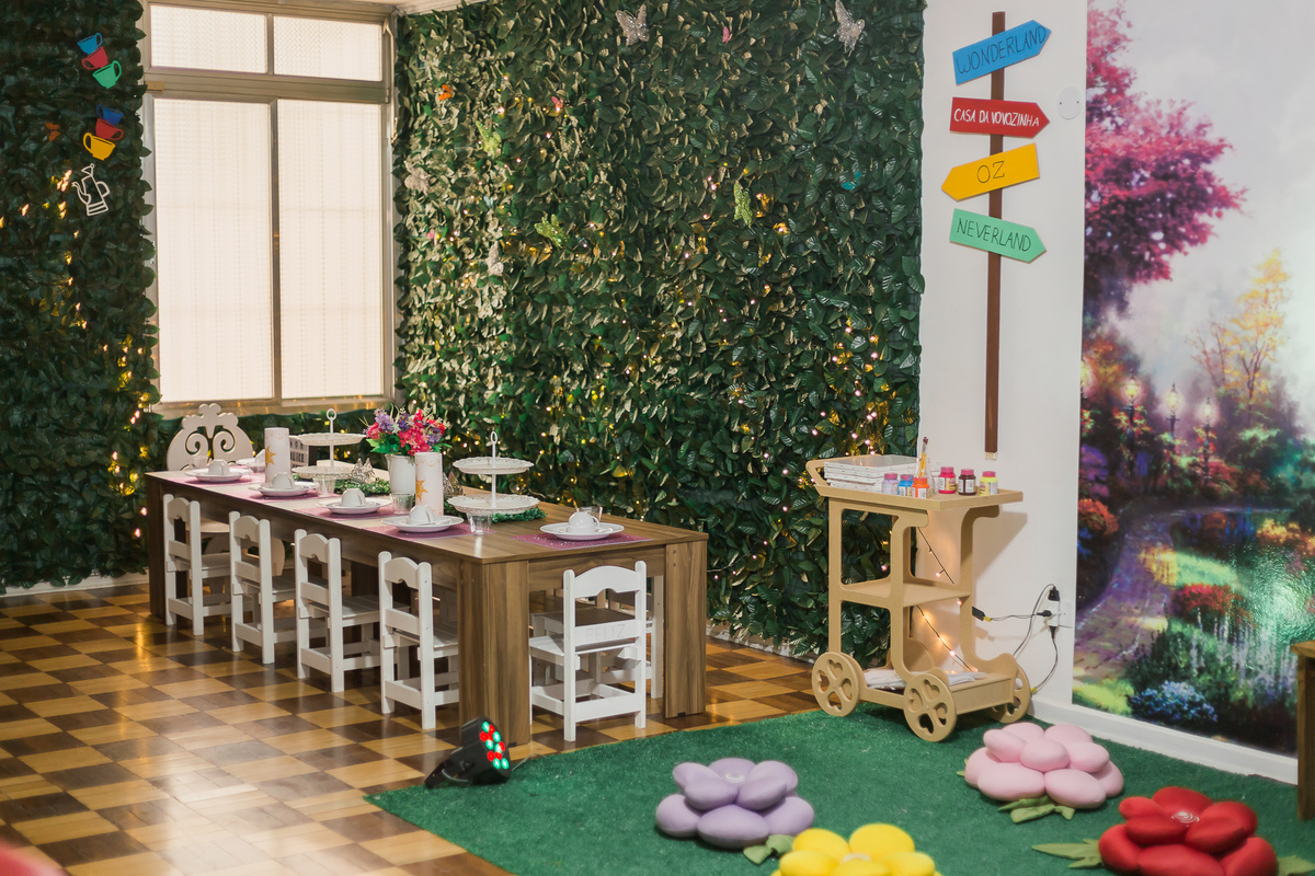 Aniversário infantil 4 anos, Refúgio das Fadas, São Paulo/SP