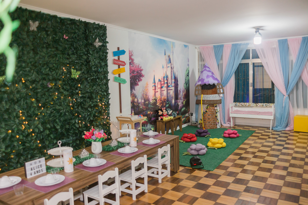 Aniversário infantil 4 anos, Refúgio das Fadas, São Paulo/SP