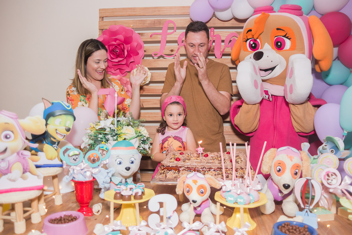 Aniversário infantil 3 anos, Buffet Trelelê, Mooca - São Paulo/SP