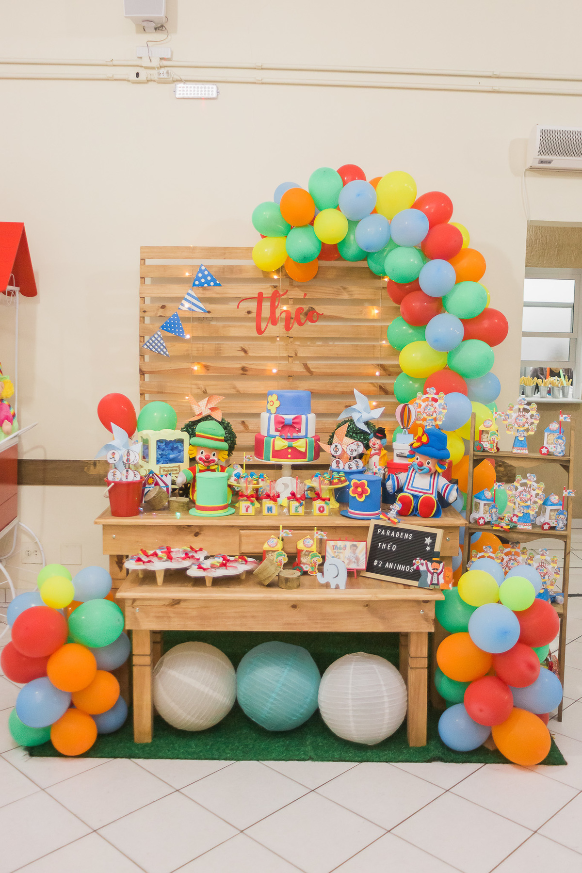 Aniversário infantil de 2 anos do Théo, Buffet Trelelê, Mooca - São Paulo/SP