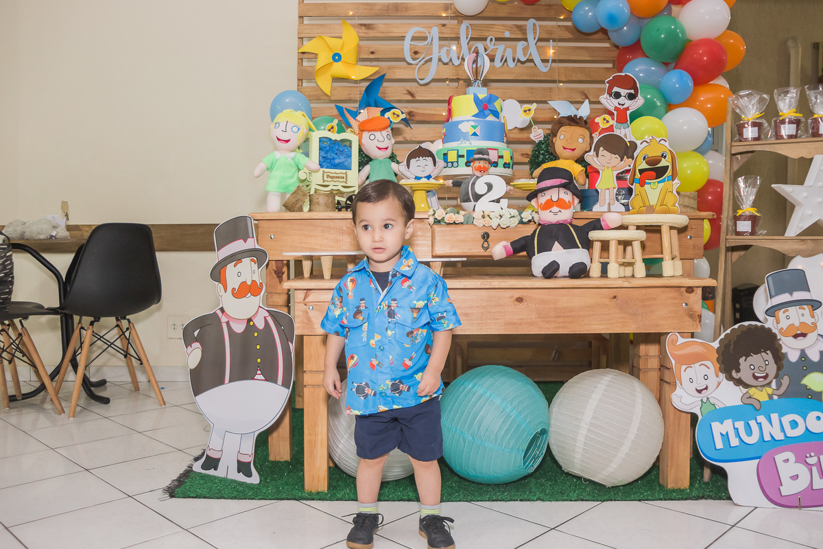 Aniversário infantil de 2 anos do Gabriel, Buffet Trelelê, Mooca - São Paulo/SP