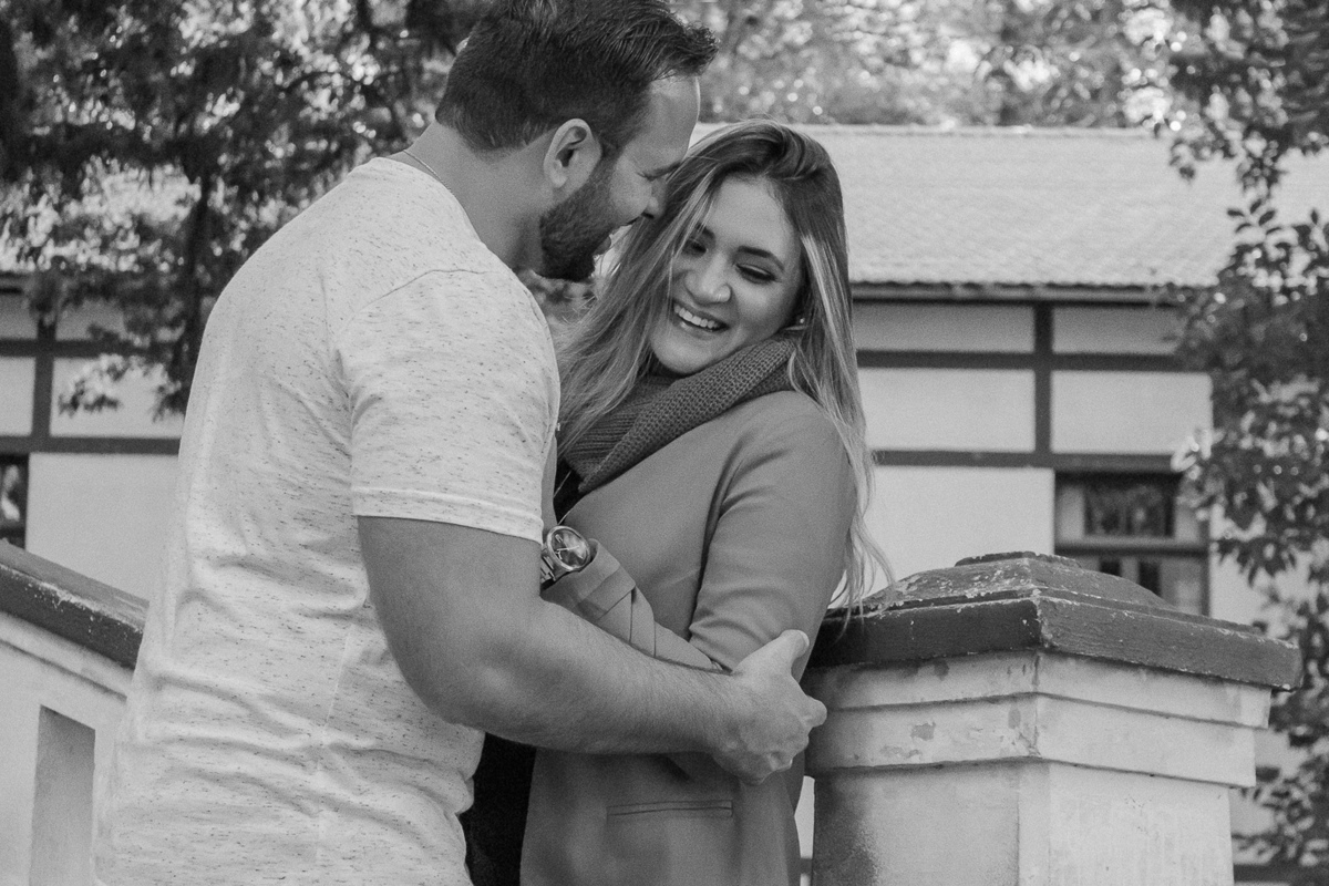 Pré-wedding no Parque da Água Branca em São Paulo/SP