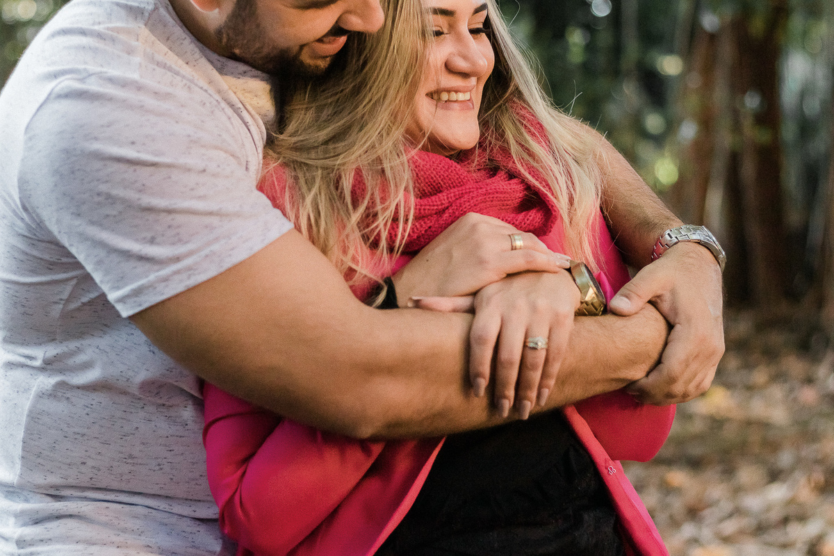 Pré-wedding no Parque da Água Branca em São Paulo/SP
