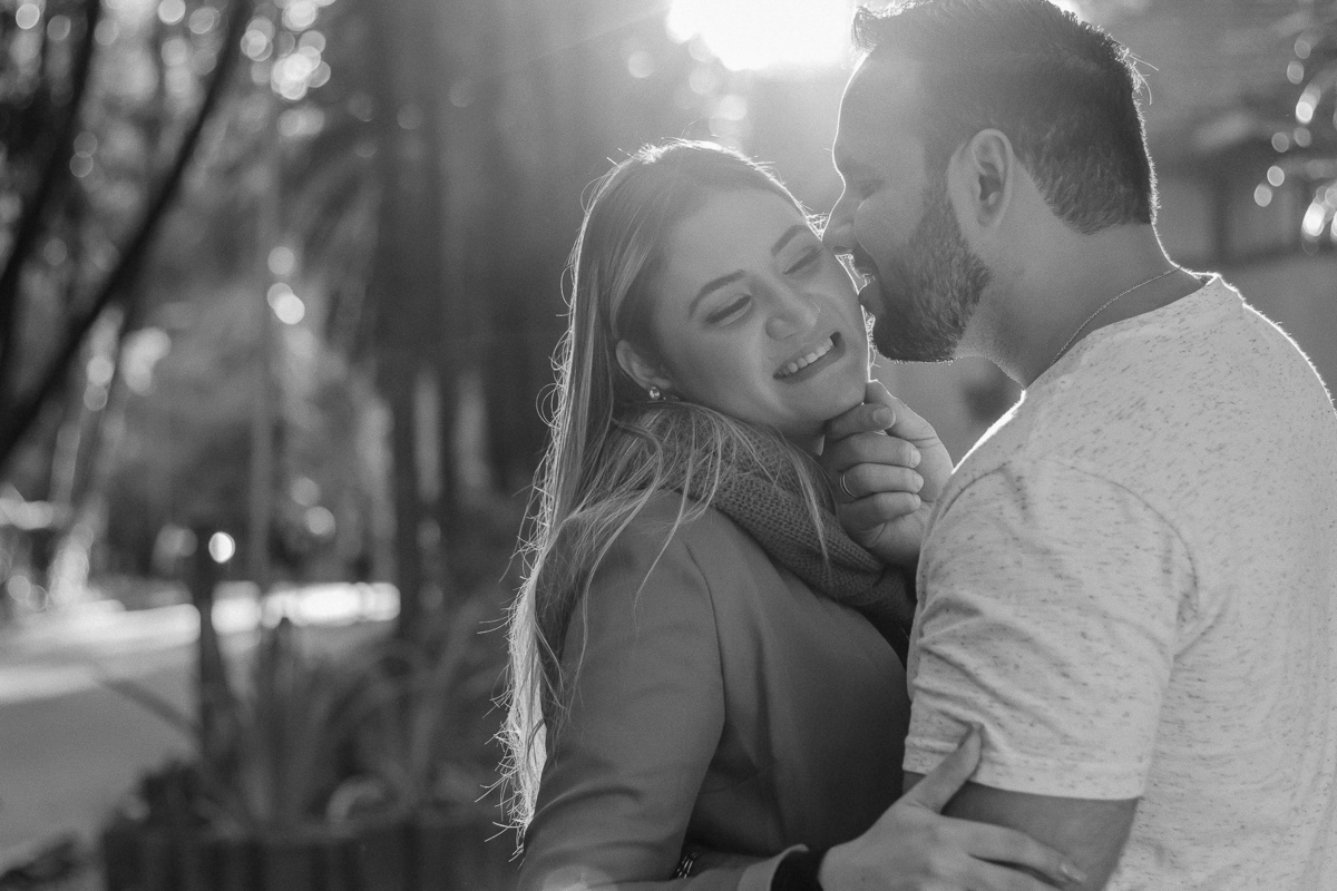 Pré-wedding no Parque da Água Branca em São Paulo/SP