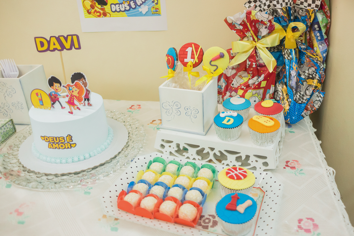Aniversário infantil de 1 aninho do Davi no Cambuci - São Paulo/SP