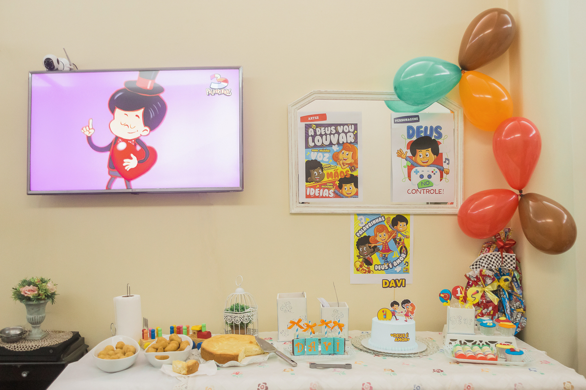 Aniversário infantil de 1 aninho do Davi no Cambuci - São Paulo/SP