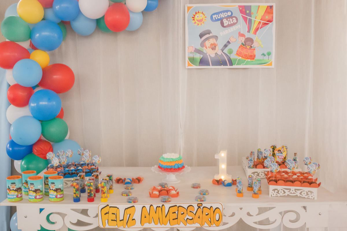Aniversário infantil de 1 aninho do Gregory em Itapecerica da Serra/SP