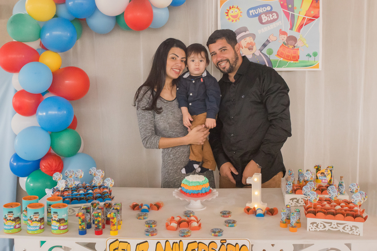 Aniversário infantil de 1 aninho do Gregory em Itapecerica da Serra/SP