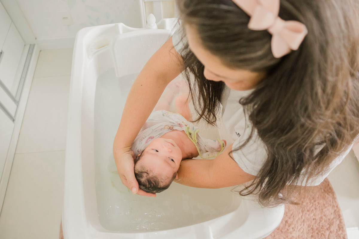 Ensaio Newborn lifestyle da Kaleya , realizado em São Paulo/SP