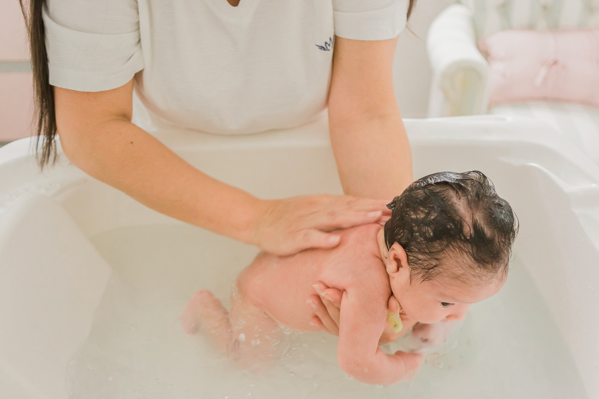 Ensaio Newborn lifestyle da Kaleya , realizado em São Paulo/SP