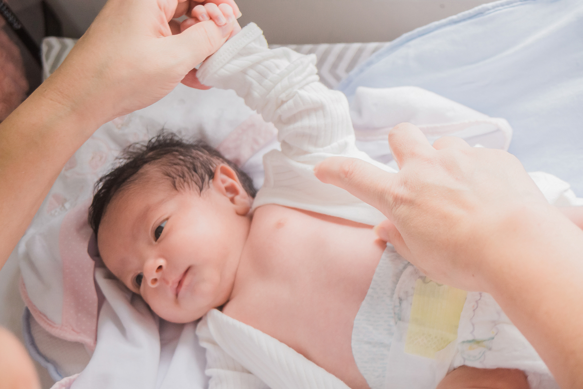 Ensaio Newborn lifestyle da Kaleya , realizado em São Paulo/SP