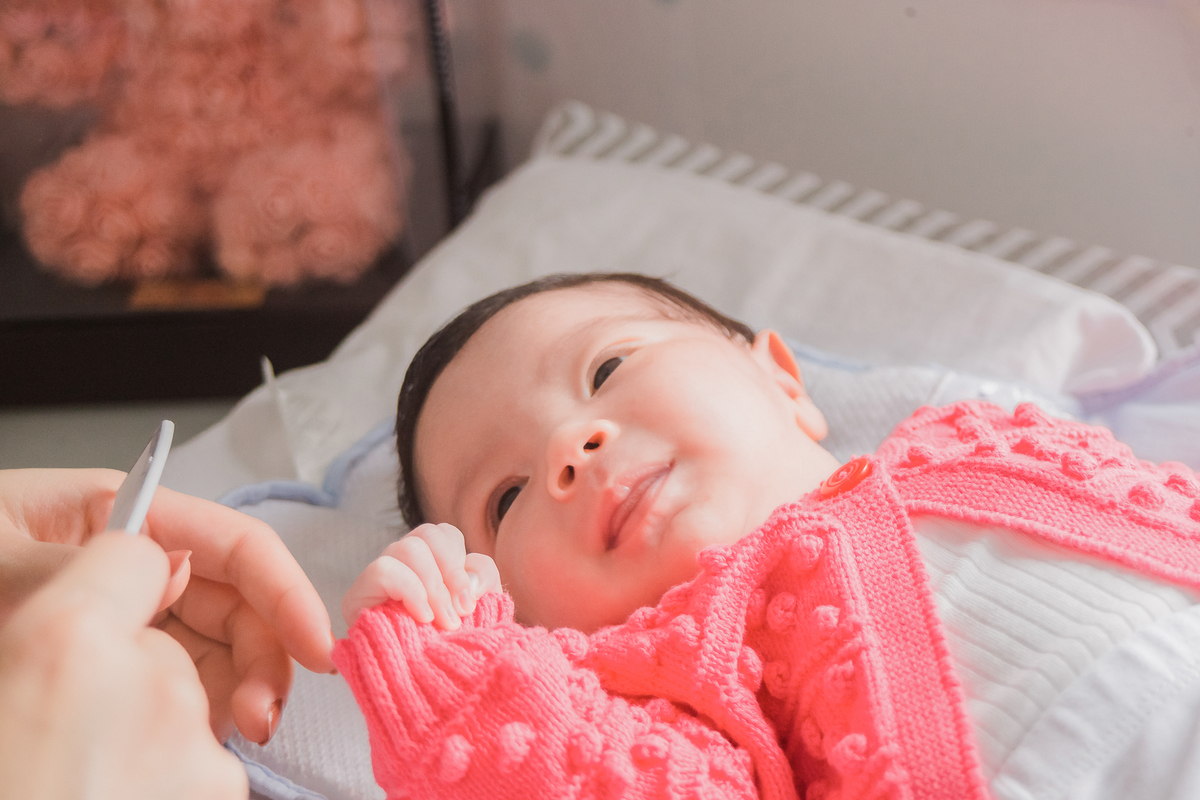 Ensaio Newborn lifestyle da Kaleya , realizado em São Paulo/SP