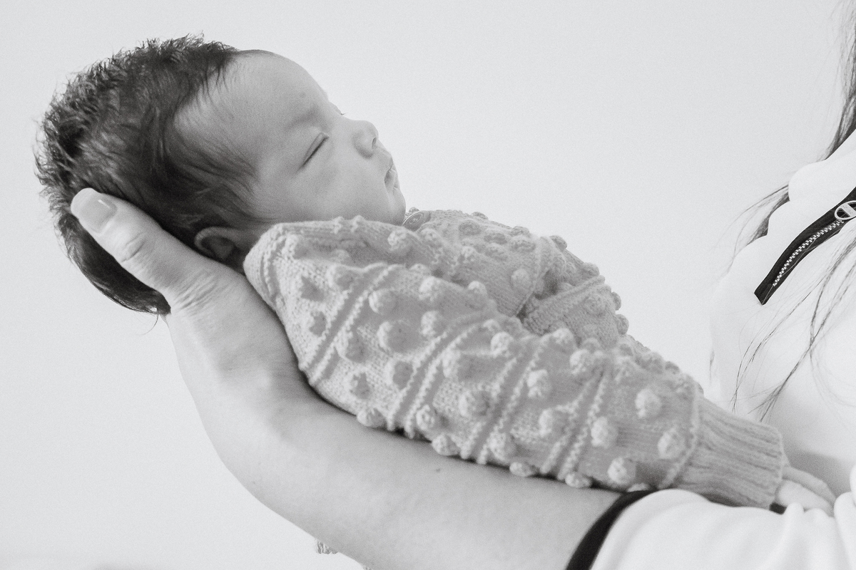 Ensaio Newborn lifestyle da Kaleya , realizado em São Paulo/SP