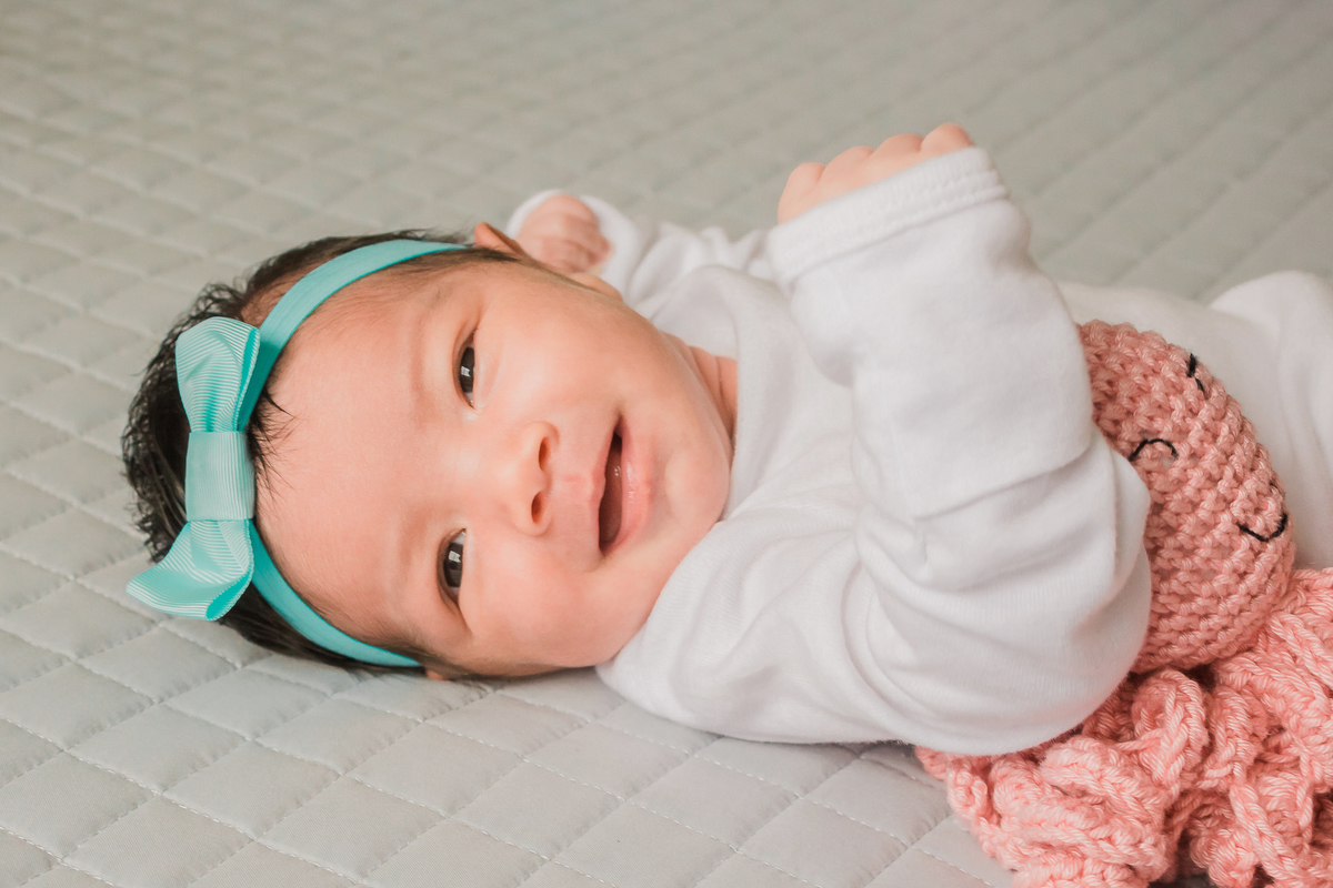 Ensaio Newborn lifestyle da Kaleya , realizado em São Paulo/SP