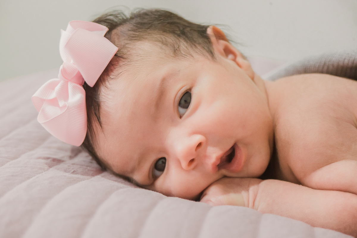 Ensaio Newborn lifestyle da Kaleya , realizado em São Paulo/SP