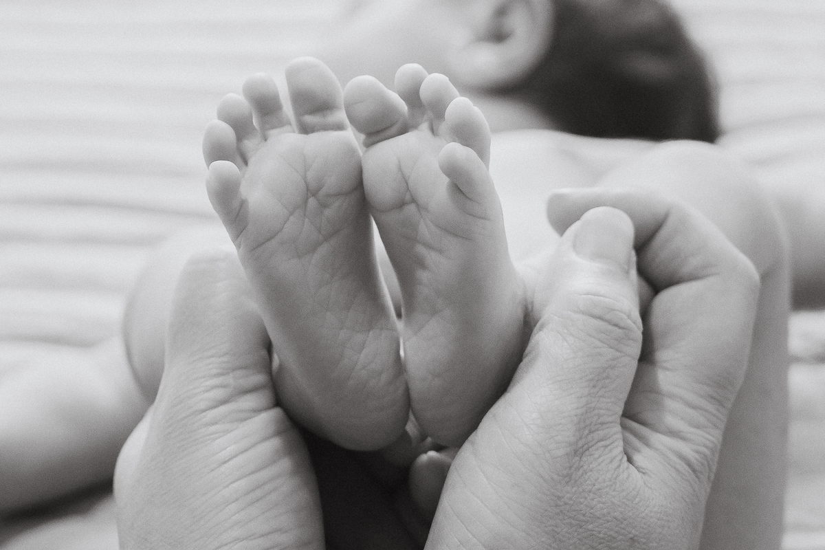 Ensaio Newborn lifestyle da Kaleya , realizado em São Paulo/SP
