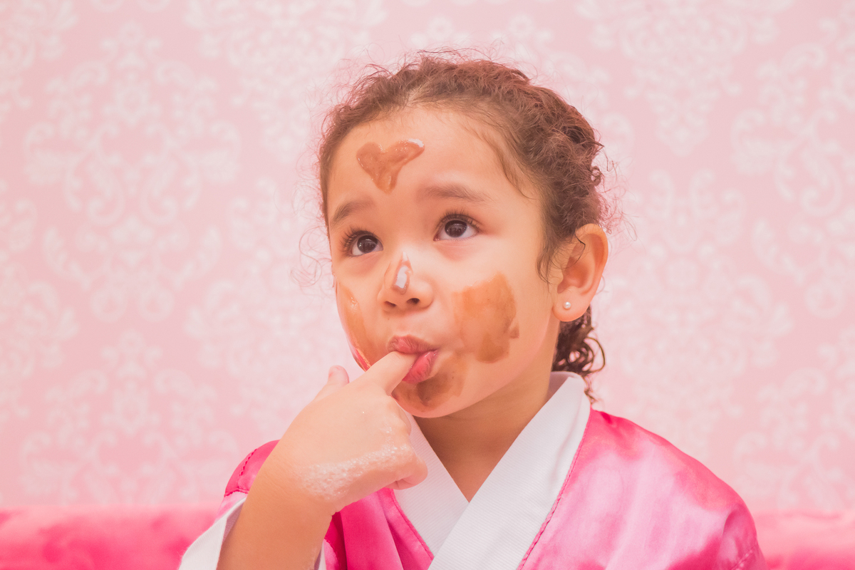 Aniversário infantil de 4 anos da Belinha, Spa Day no Pink Party em São Paulo/SP